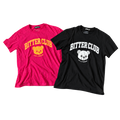BitterClub College Tee 2-Pack (Black + Pink)