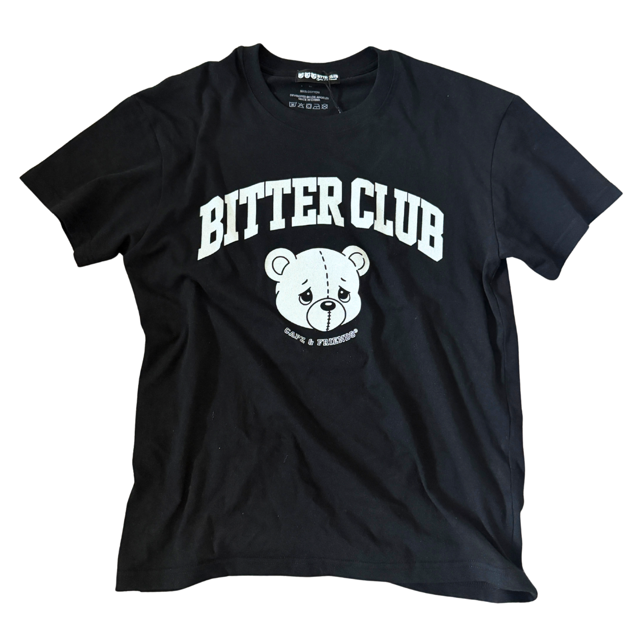 BitterClub College Tee (Classic Black)